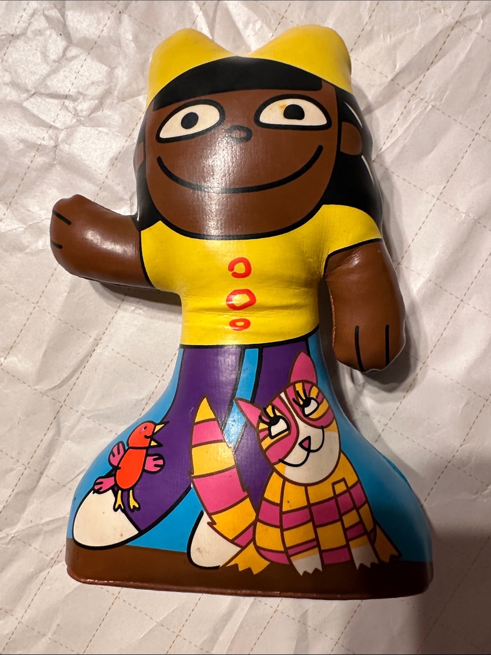 Vintage Lakeshore Learning Vinyl Plush Keisha